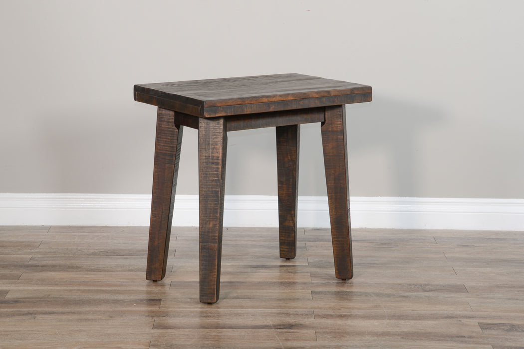 Nassau - Chair Side Table - Dark Brown