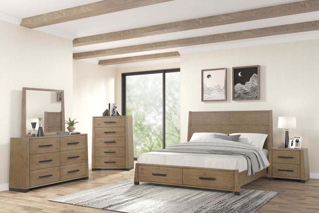 Viera - Nightstand - Natural Oak