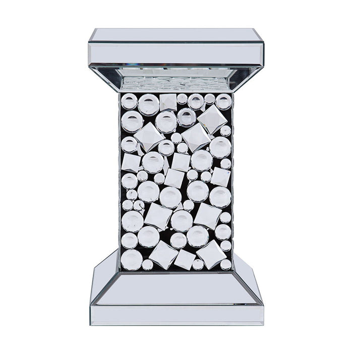 Kachina - End Table - Mirrored & Faux Gems