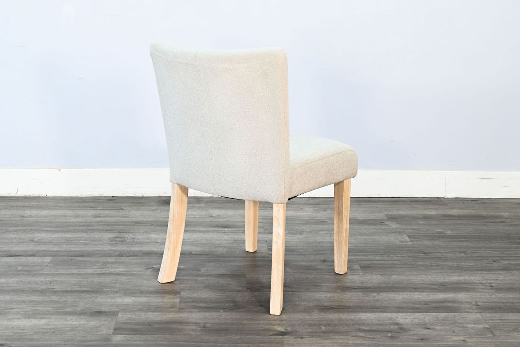 Amora - Contemporary Upholstered Dining Chair (Set of 2) - Bergen Oak