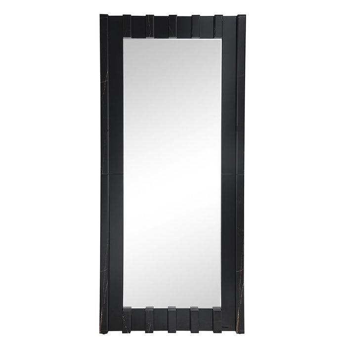 Dara - Floor Mirror - Black