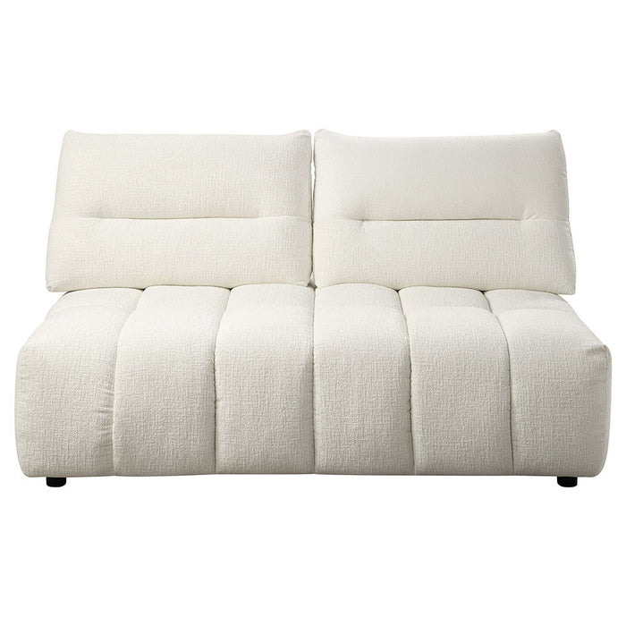 Loanna - Modular Loveseat - Beige Linen
