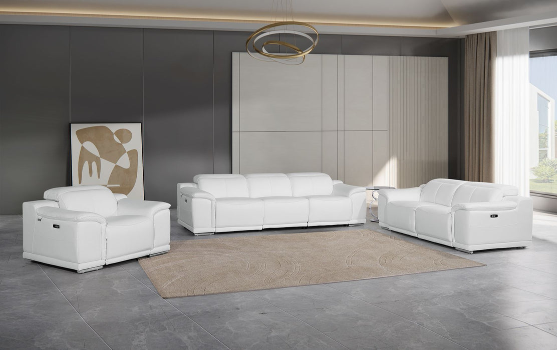 9762 - 6-Piece Modular Power Reclining Sofa, Loveseat And Chair Set With 5 Power Recliners In