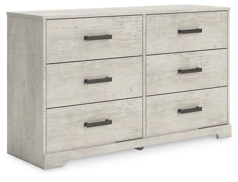 Shawburn - Six Drawer Dresser - Gray