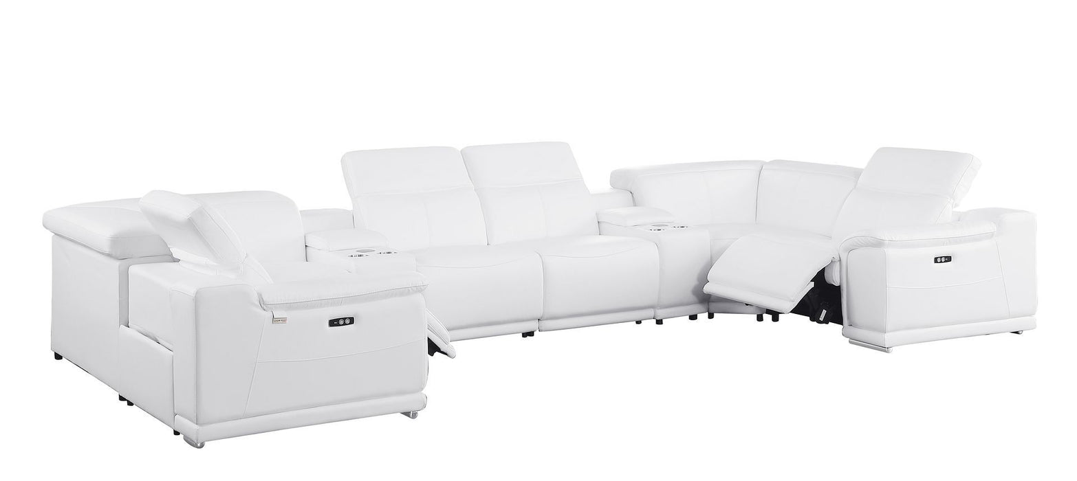 9762 - 8-Piece U-Shaped Sectional Sofa With 2 Power Recliners