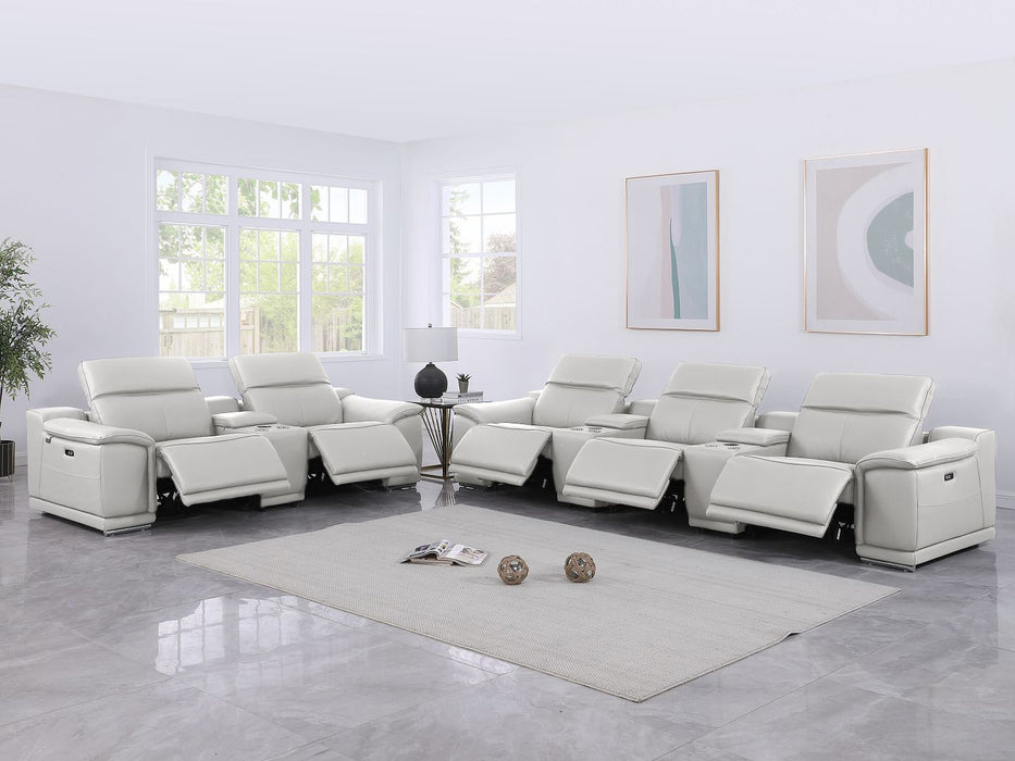 9762 - 8-Piece Modular Power Reclining Sofa And Console Loveseat Set With