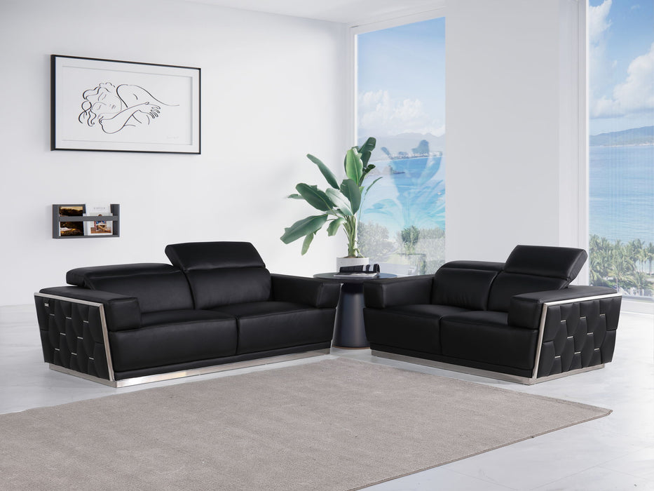 1111 - Leather Living Room Set
