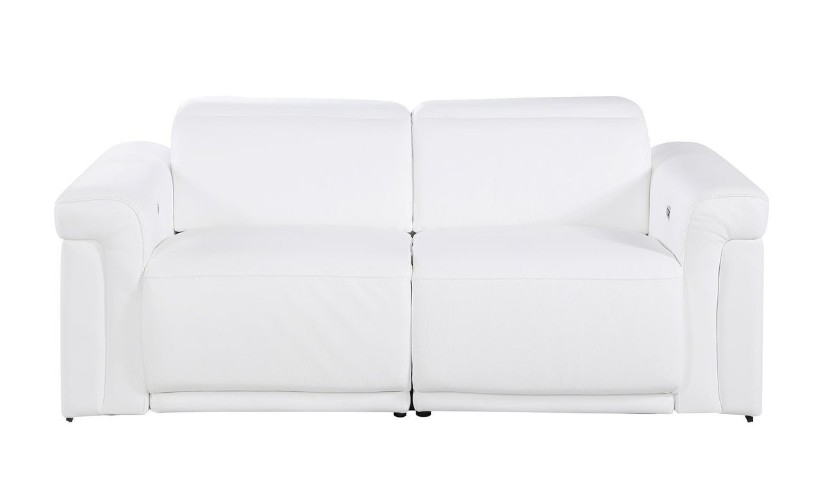 1126 - 2-Piece Modular Power Reclining Loveseat In With 2 Power Recliners & Power Headrests