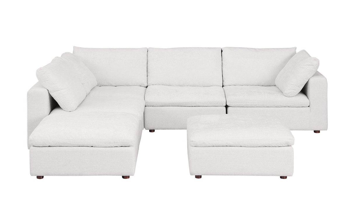 1100 - 6-Piece 3-Seat Sectional (Italian Fabric)