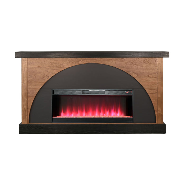 Gabriella - Mantle, 42" Insert required - Dark Brown