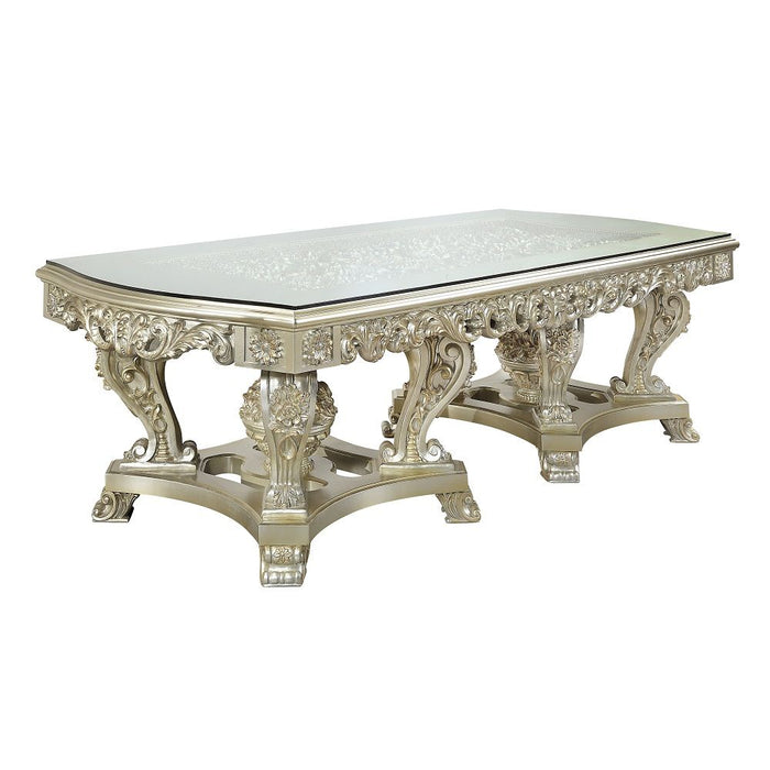 Sorina - Dining Table - Antique Gold