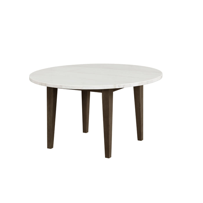 Essence - 54" Round Dining Table With Marble Top
