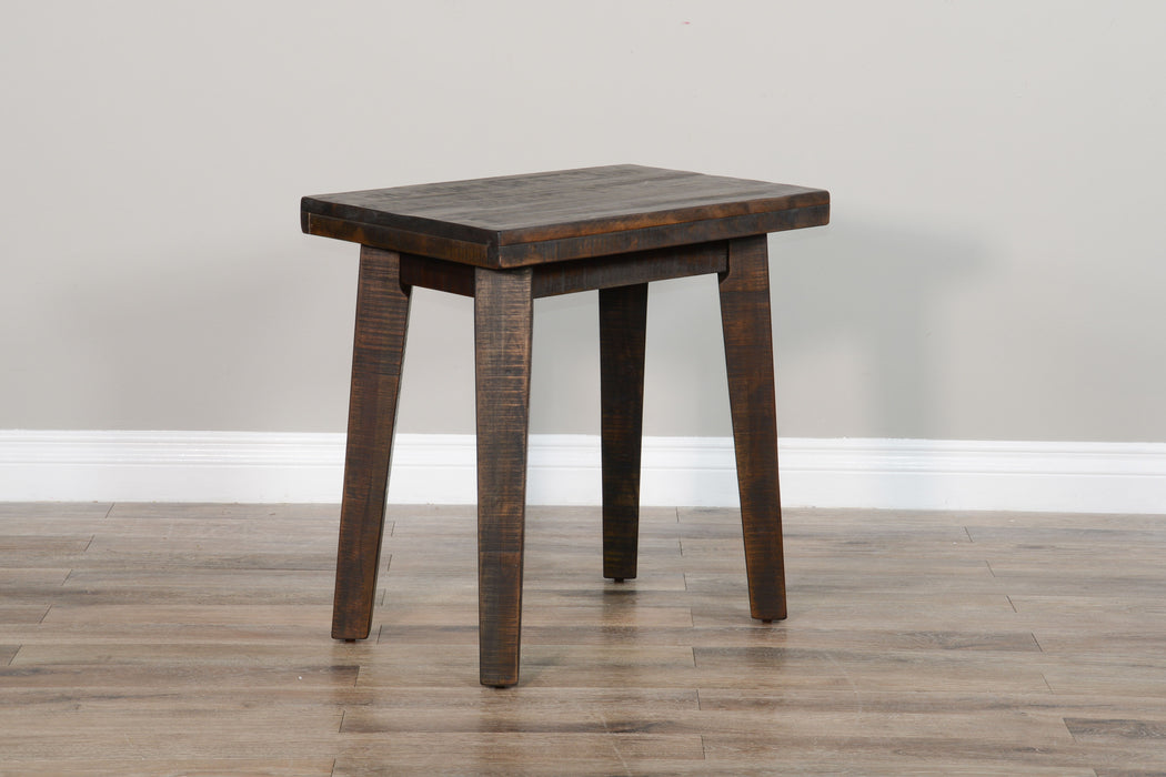 Nassau - Chair Side Table - Dark Brown