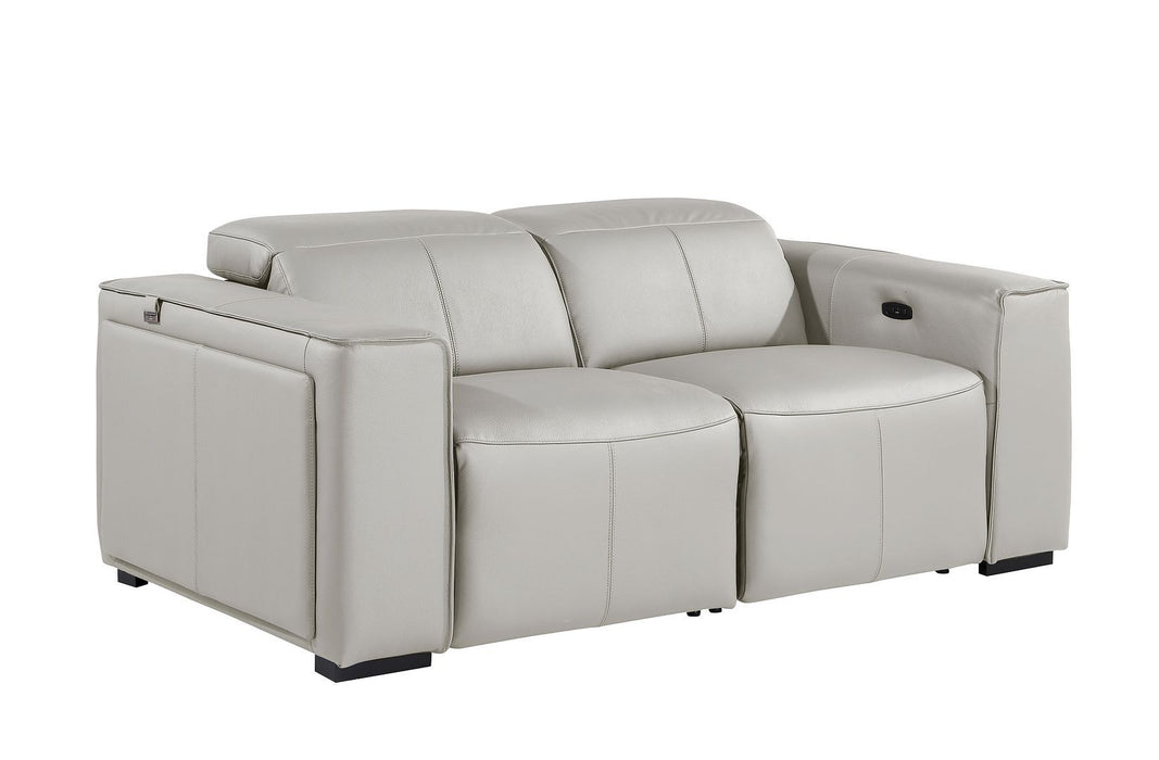1224 - 2-Piece Modular Power Reclining Loveseat In With 2 Power Recliners & Power Headrests