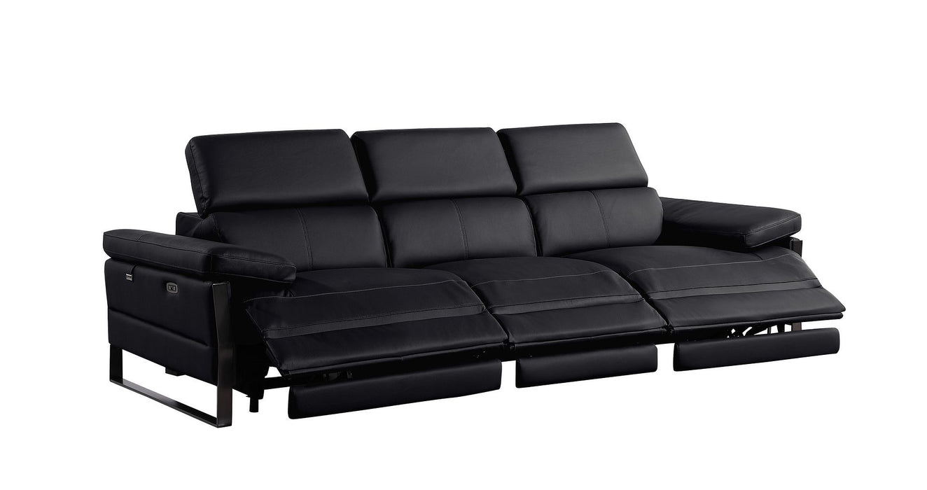 1246 - Modular Power Triple Reclining Sofa, Console Loveseat, And Chair Set With Power Headrests