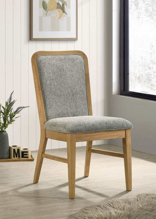 Croyden - Dining Side Chair (Set of 2) - Gray / Weathered Natural