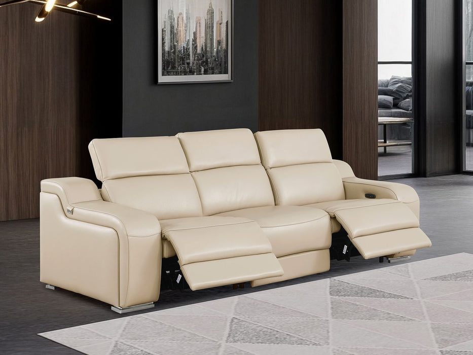1116 - 3-Piece Modular Power Reclining Sofa In With 2 Power Recliners & Power Headrests