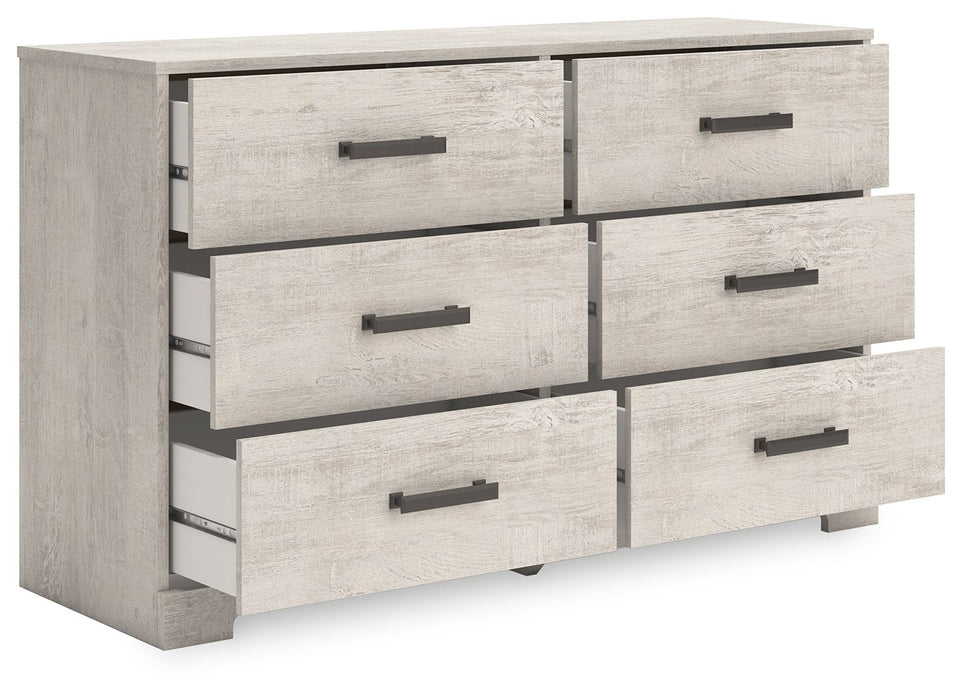 Shawburn - Six Drawer Dresser - Gray
