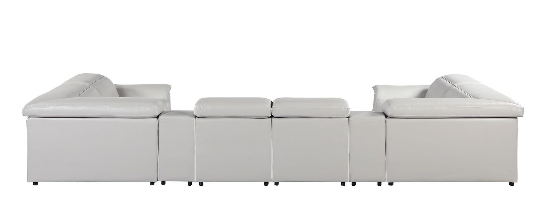 9762 - 8-Piece U-Shaped Sectional Sofa With 2 Power Recliners