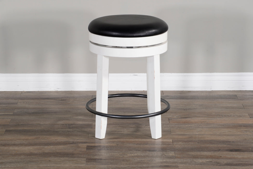 Carriage House - Swivel Stool With Cushion Seat