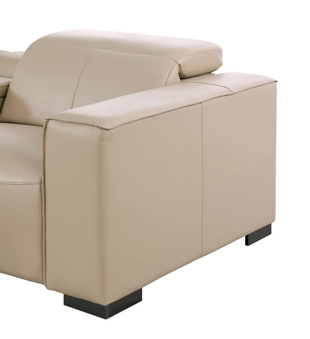 1208 - Power Reclining Sofa - Beige