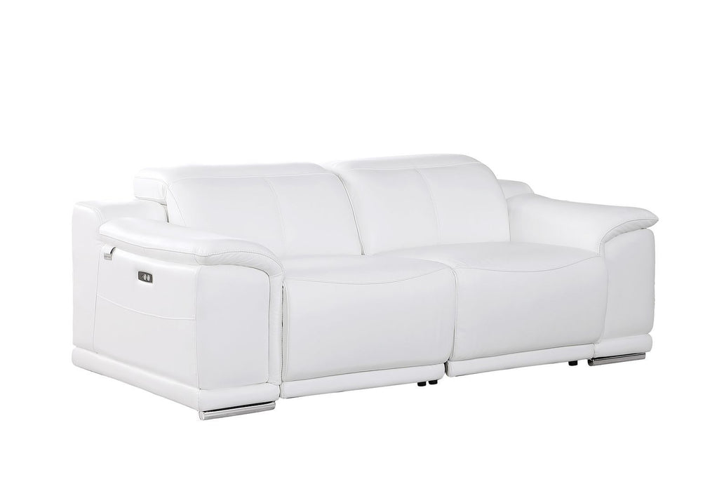 9762 - 2-Piece Modular Power Reclining Console With 2 Power Recliners In