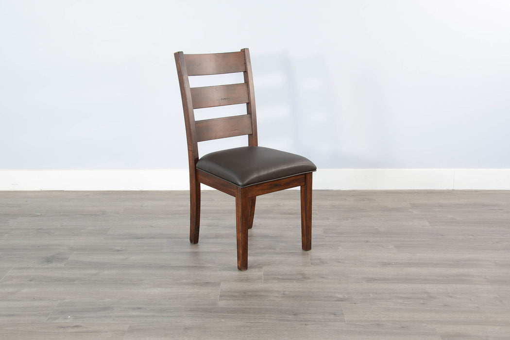 Tuscany - Ladderback Chair, New-Cushion Seat (Set of 2) - Vintage Mocha