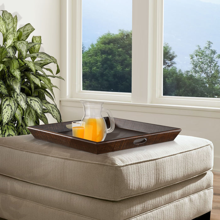 Homestead - Ottoman Tray - Tobacco Leaf