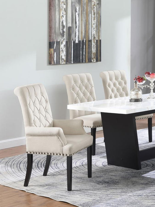 Alana - Upholstered Dining Arm Chair