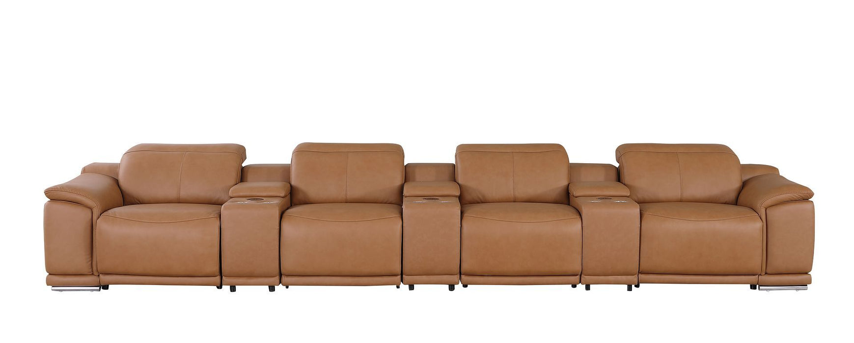 9762 - 7-Piece Modular Power Reclining Sofa With 4 Power Recliners
