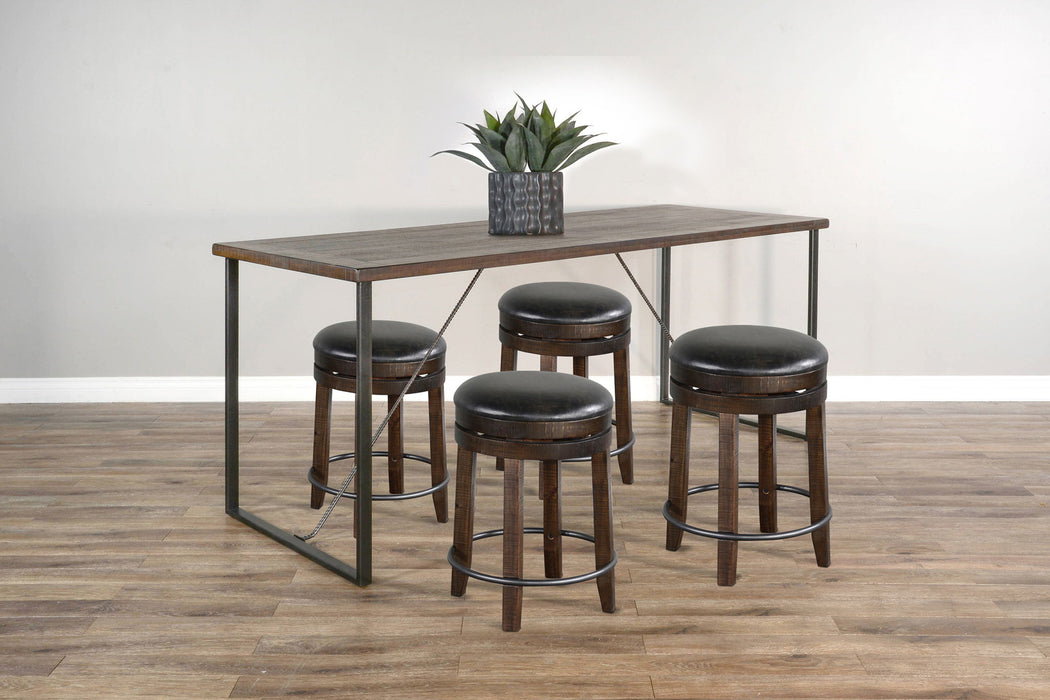 Newport - Counter Upholstered Height Friendship Set