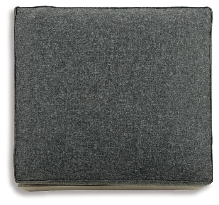 Citrine Park - Ottoman With Cushion - Brown