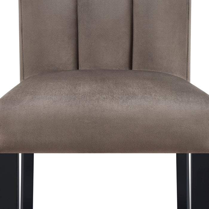 Vega - Counter Height Chair (Set of 2) - Mocha