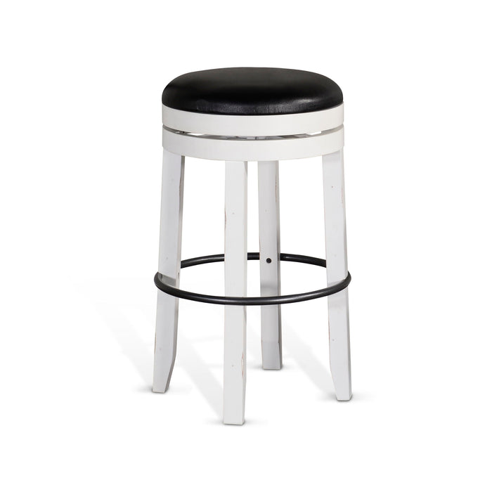 Carriage House - Swivel Stool With Cushion Seat