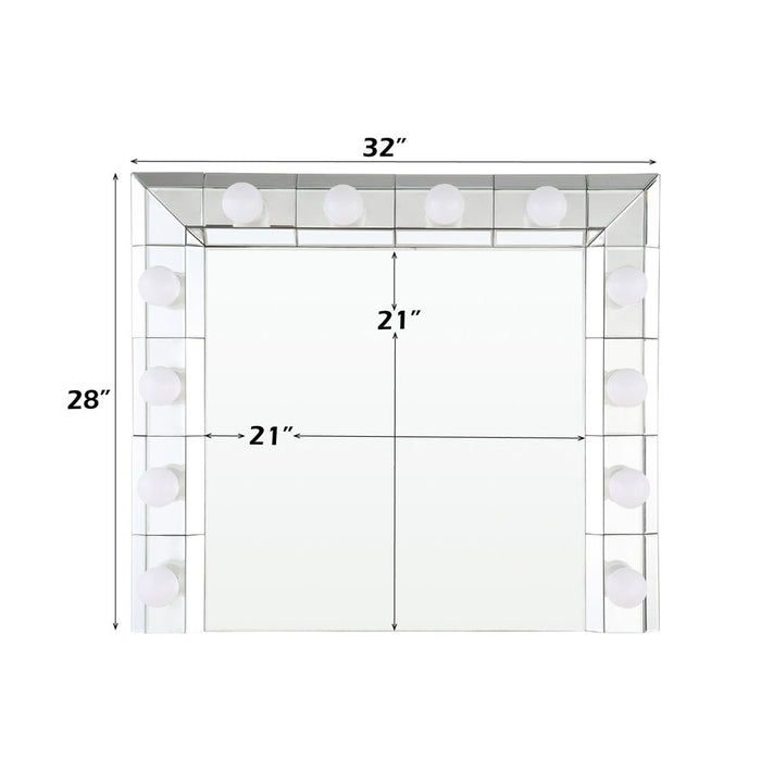 Dominic - 28" Accent Mirror - Mirrored