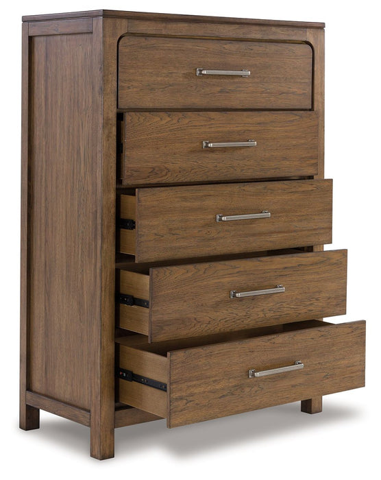 Cabalynn - Five Drawer Chest - Light Brown