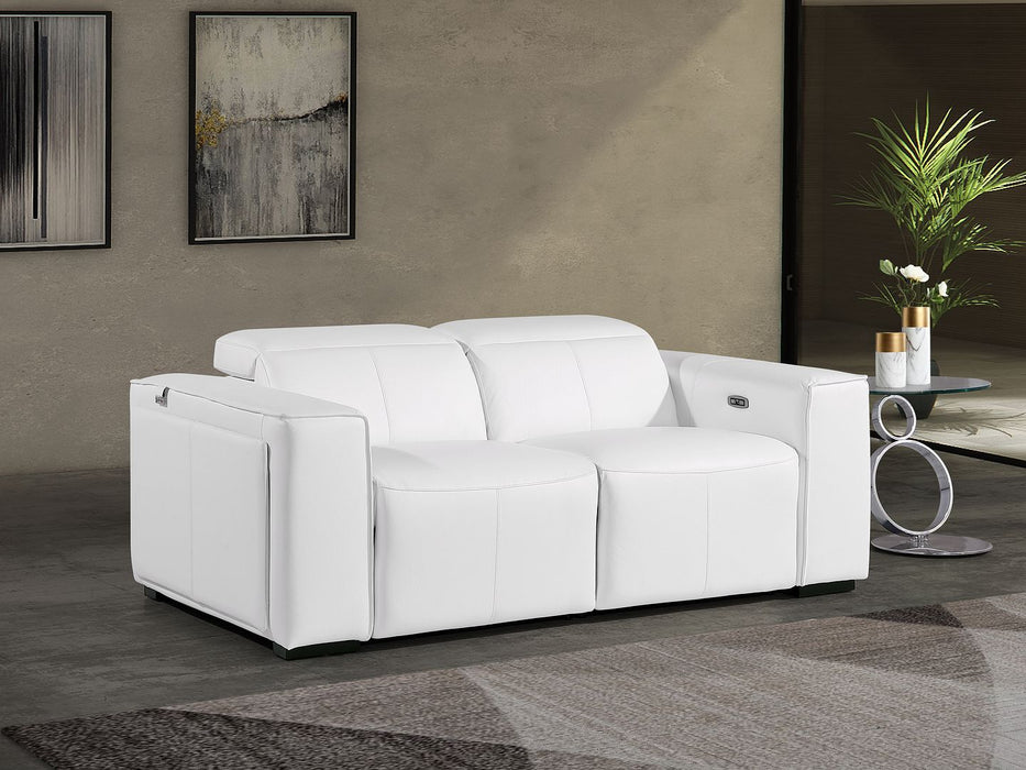 1224 - 2-Piece Modular Power Reclining Loveseat In With 2 Power Recliners & Power Headrests