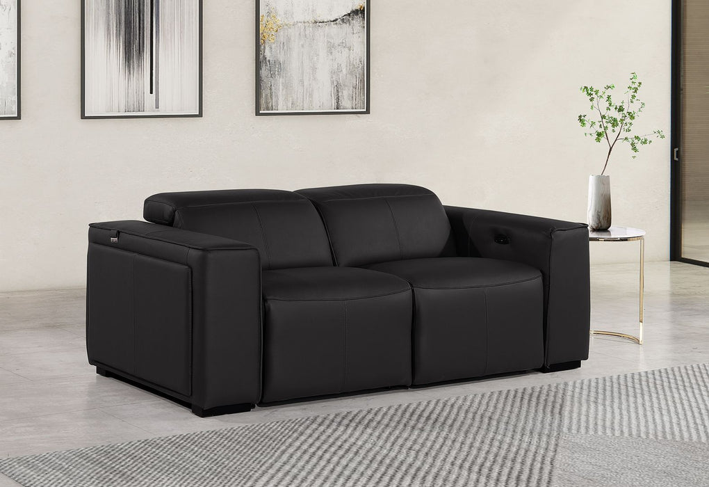 1224 - 2-Piece Modular Power Reclining Loveseat In With 2 Power Recliners & Power Headrests