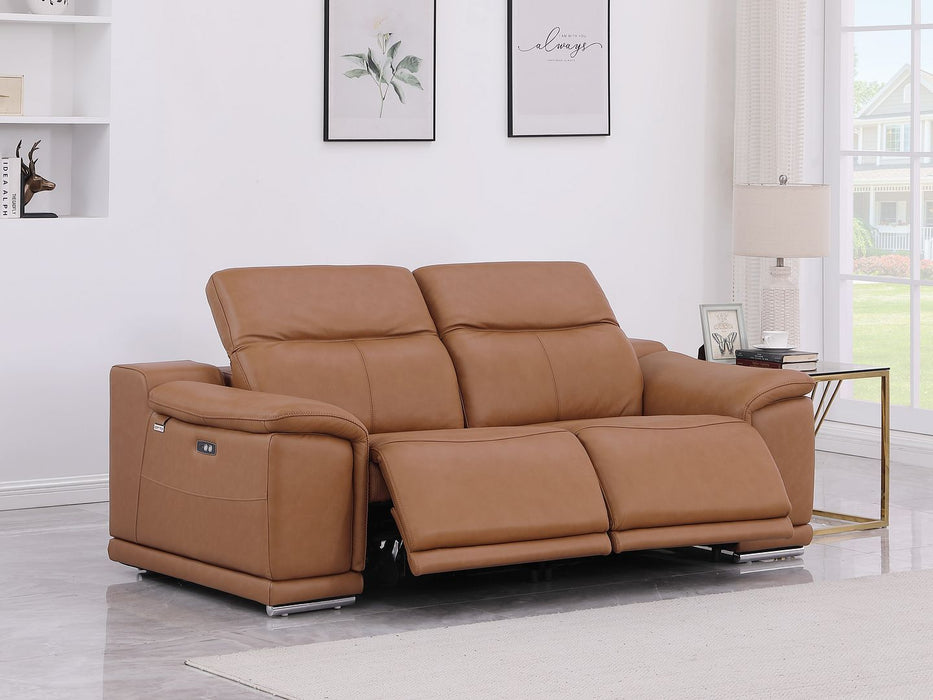 9762 - 3-Piece Modular Power Reclining Console Loveseat With 2 Power Recliners In
