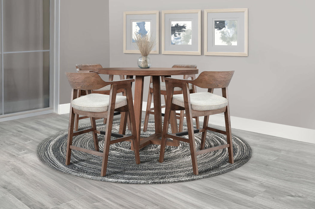 Mia - Round Counter Height Set