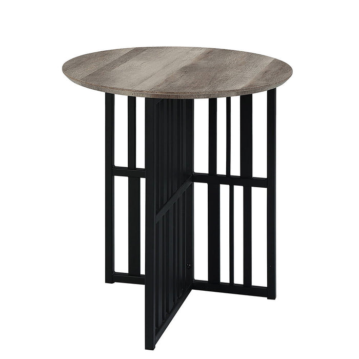 Zudora - Coffee Table - Antique Oak & Black