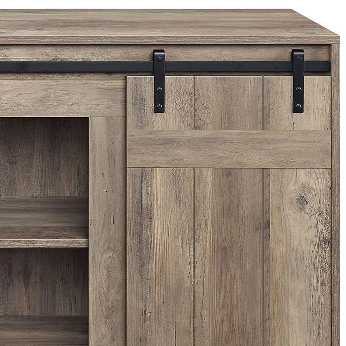Bellarosa - TV Stand (Same As 91608) - Gray Washed