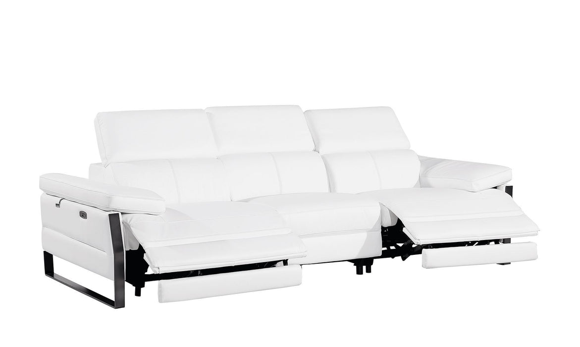 1246 - Modular Power Dual Reclining Sofa, Console Loveseat, And Chair Set With Power Headrests