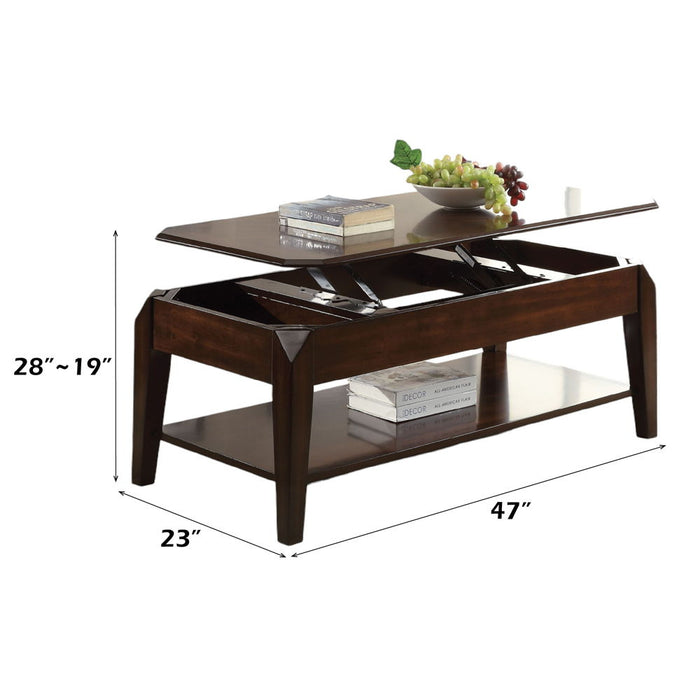 Docila - Coffee Table With Lift Top - Walnut