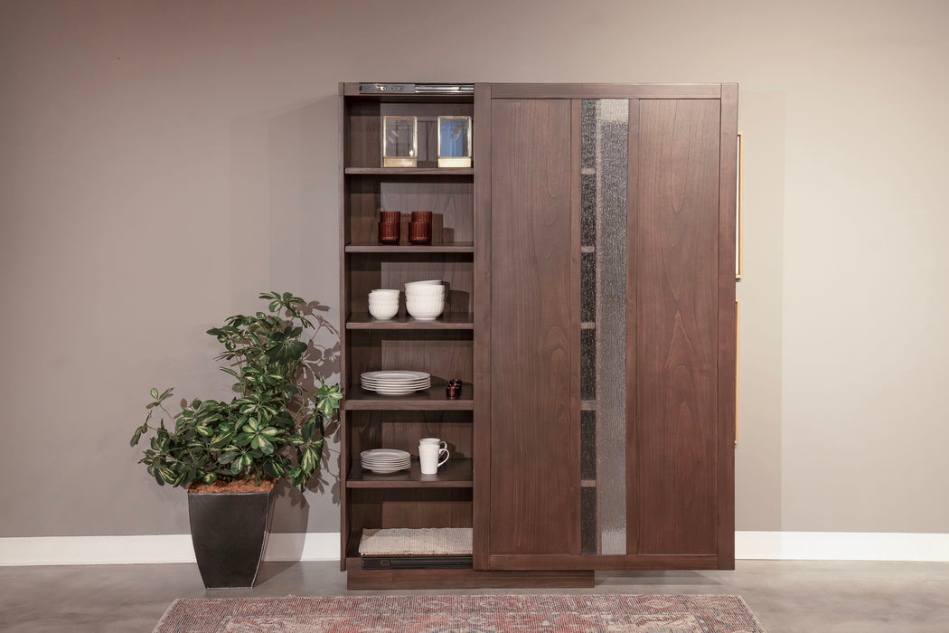 Gen S - Sliding Door Storage Cabinet - Walnut