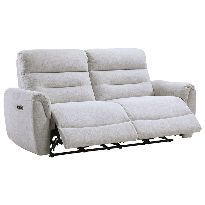 Eastre - Power Motion Sofa With USB Port - Beige Chenille