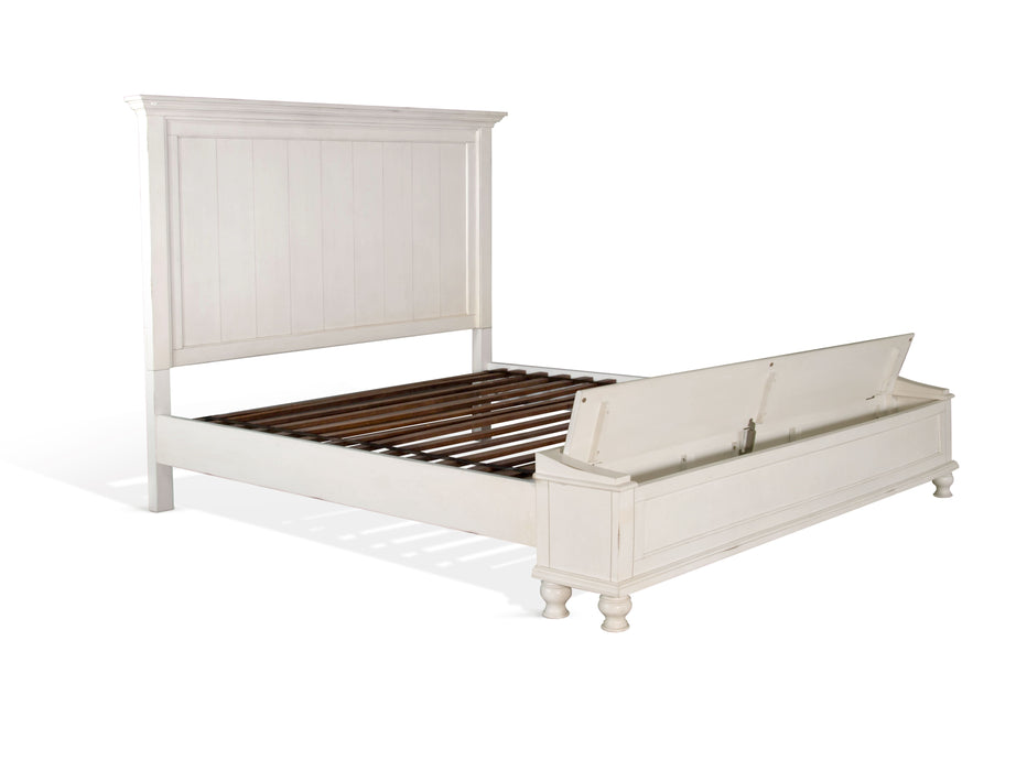 Carriage House - Storage Footboard Bed