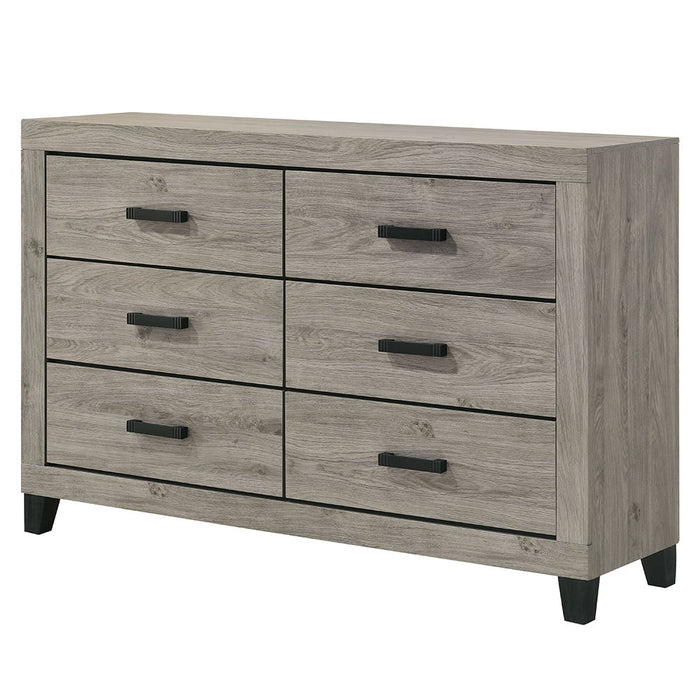 Mari - Dresser - Light Gray Finish