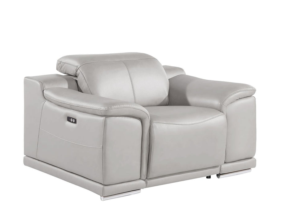 2679 - Power Reclining Chair With Power Headrest In Genuine Leather