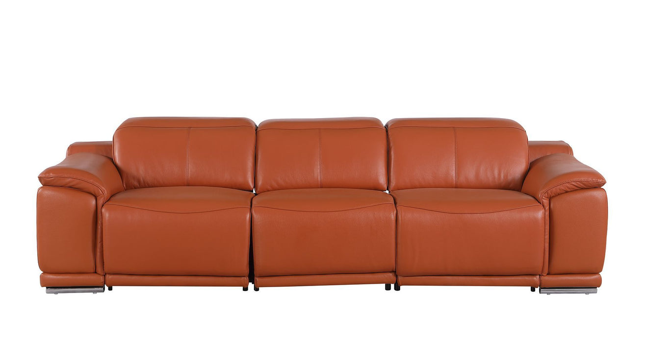 9762 - 5-Piece Modular Power Reclining Sofa And Loveseat Set With 5 Power Recliners In